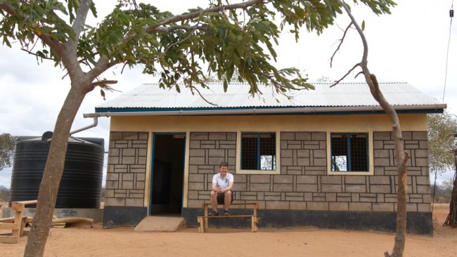 Skolbyggnaden vi sponsrade 2012